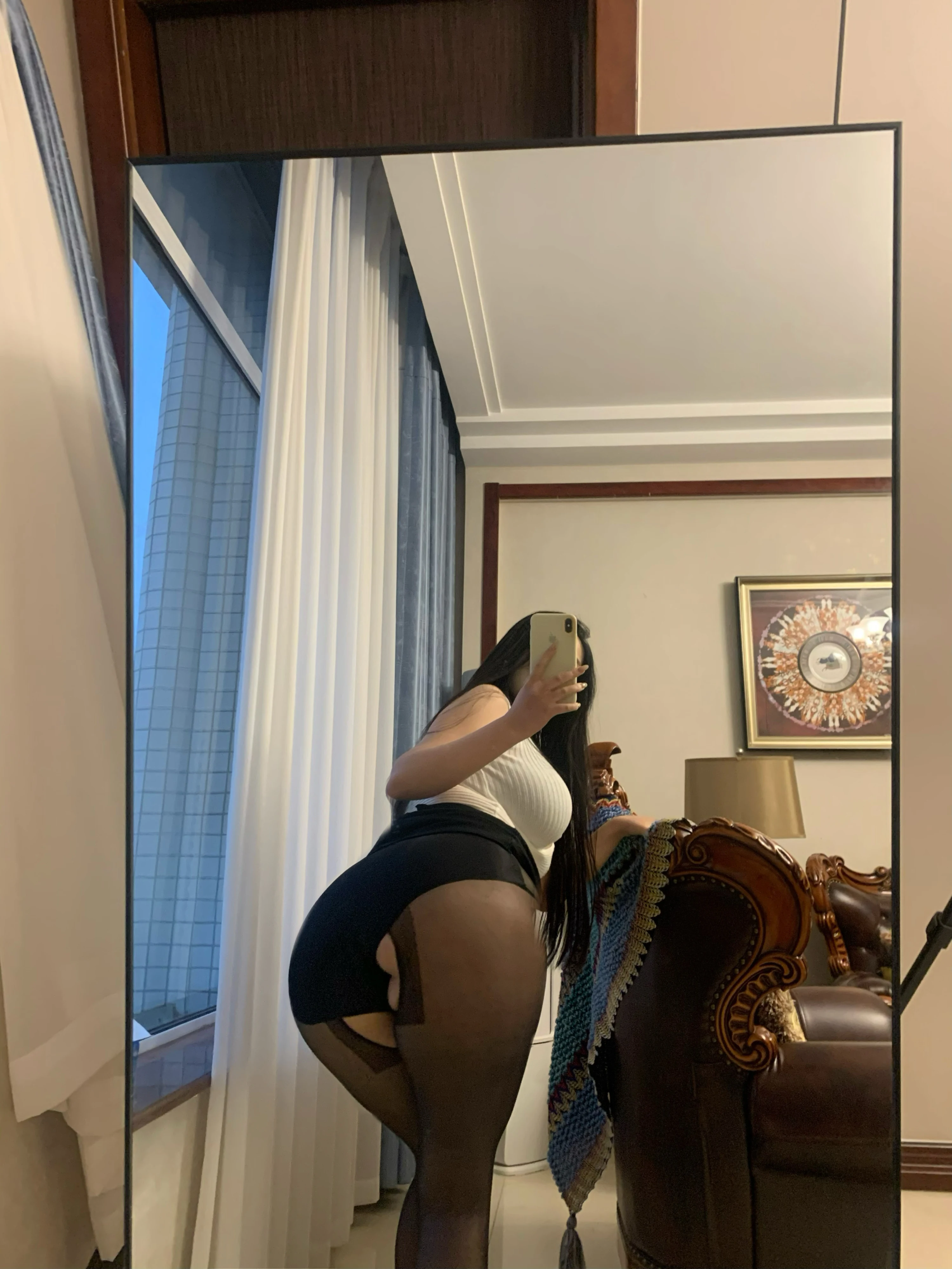 玫玫mm – 黑丝包臀裙 9P 2V